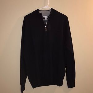 NWT Peter Miller 1/4 Zip Sweater